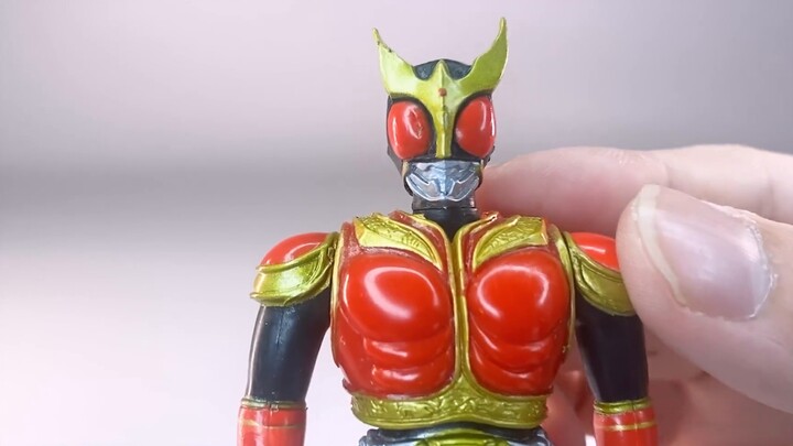 You can play three Kamen Rider soft rubbers for 50 yuan? The sublimated version of Kuuga's super tra