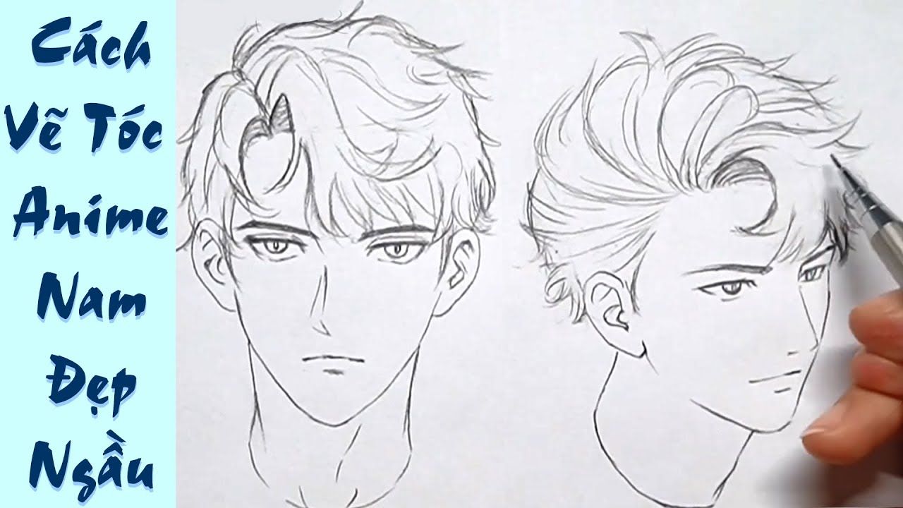 30 Kiểu tóc nam anime đẹp Phong cách trẻ trung