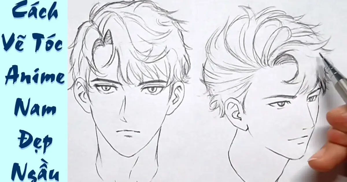 Tóc là yếu tố quan trọng giúp nhân vật anime nam trở nên ngầu và đầy cá tính. Vậy hãy cùng xem qua hướng dẫn vẽ tóc anime nam đẹp ngầu này để tạo ra những kiểu tóc độc đáo, phù hợp với những nhân vật nam mạnh mẽ, cá tính.