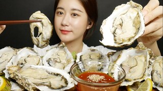 [ONHWA] The sound of chewing a large oyster!