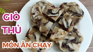 GIÒ THỦ CHAY - Cách làm giò thủ chay từ nấm giòn dai thơm ngon đón Tết - Tú Lê Miền Tây