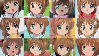 [ Cardinal Sakura ] Comparison of the drawing styles of different animation supervisors◎Sakura