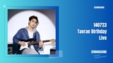 [INDO SUB] 140723 Taerae's Birthday Live