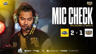 Diseruduk Banteng Biru Rebellion Esports | Mic Check MPL ID S13