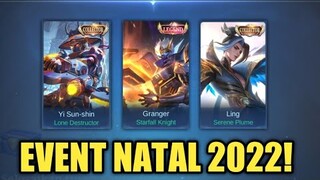 EVENT NATAL 2022! GILA BENER ADA SKIN LEGEND DAN COLLECTOR !! DI JAMIN DAPET SKIN SPESIAL GRATIS