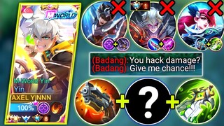 YIN VS BADANG SIDELANE + JUNGLER DYRROTH | INTENSE GAME | YIN BEST BUILD & EMBLEM | MOBILE LEGENDS