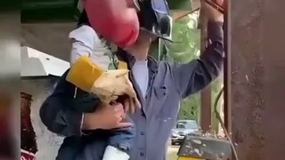 mendidik anak menjadi welder