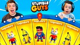 CONSEGUIMOS TODAS LAS NUEVAS SKINS DE STUMBLE GUYS!!!