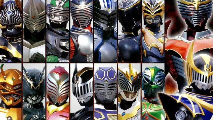 The strongest knight after Odin! A collection of 13 knights in Kamen Rider Ryuki's handsome transfor