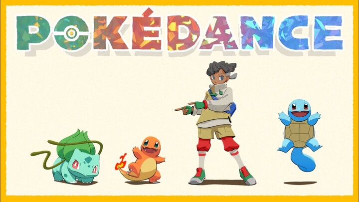 Pokémon partners of different generations dancing "POKÉDANCE" Animation Music Video