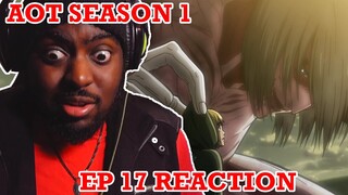 The Female Titan? - Attack On Titan Season 1 Episode 17 Reaction