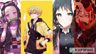 Zenitsu Nezuko Makomo and Tanjuro Edit