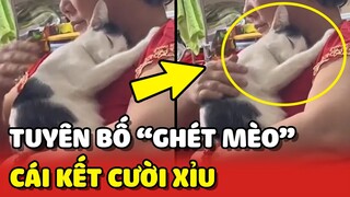 Cười xỉu với sự LẬT MẶT của mẹ khi tuyên bố "GHÉT MÈO" 😂 | Yêu Lu