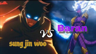 Solo leveling - sung jin woo vs baran [AMV]
