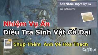 5 Ảnh Nham Thạch Kì Lạ - Điều Tra Sinh Vật Cổ Đại | Genshin Impact Nhiệm Vụ Ẩn 2.6 | Vực Đá Sâu