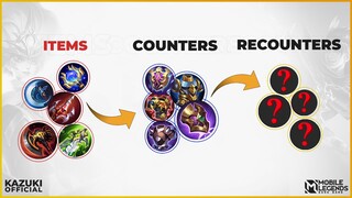 HOW TO COUNTER AND RECOUNTER META ITEMS | MLBB ULTIMATE BUILD GUIDE
