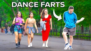 FUNNY Fart Prank in NYC! Dancing Out the Farts!