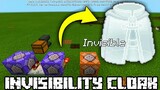 How to make an Invisibility Cloak in Minecraft using Command Block