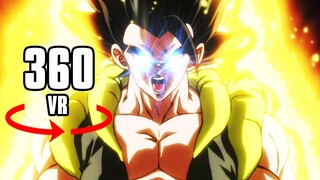 360° VIDEO | GOGETA FUSION vs BROLY! DBS