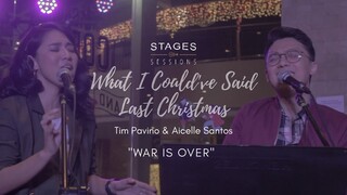 Tim Pavino & Aicelle Santos - "Happy Xmas (War is Over)" (a Plastic Ono Band cover) Live at CBTL