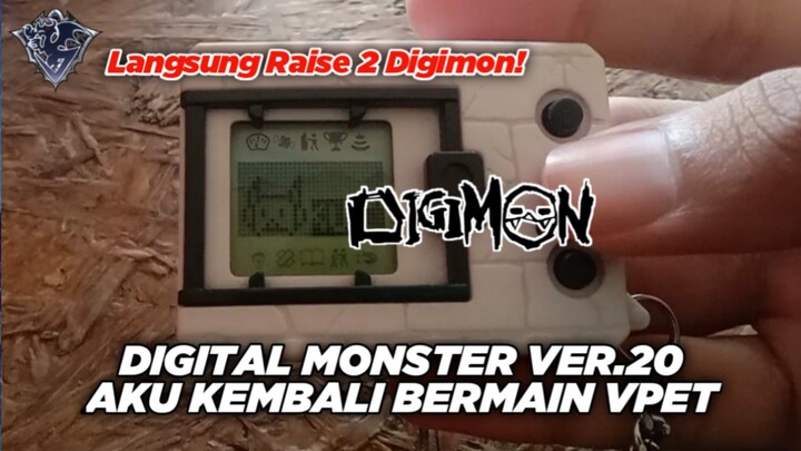 Digital Monster Ver.20 #20 Aku Kembali Bermain Vpet! Pengen Ngobrol Sambil Raise 2 Digimon!
