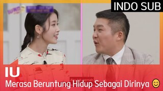 IU Merasa Beruntung Hidup Sebagai Dirinya 😊 #YouQuizOnTheBlock3 🇮🇩INDOSUB🇮🇩