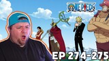 Robin's Backstory Is So Sad! ONE PIECE REACTION + REVIEW - Episode 274 & 275