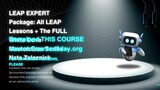 [GET] LEAP EXPERT Package: All LEAP Lessons + The FULL White Dove Masterclass Series – Nate Zeleznic