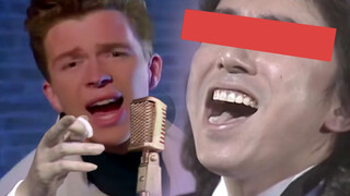 Konten Remix|Rick Astley Menyanyi