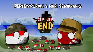 End pertempuran 5 hari di Semarang l countryballs Indonesia