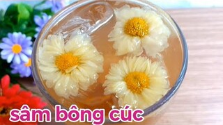 Cách Nấu Sâm Bông Cúc Nhãn Nhục Thơm ngon giải nhiệt không bị đắng - tú lê miền tây