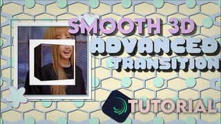 Smooth 3D advanced transition || Alight motion tutorials