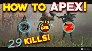 HOW TO APEX LEGENDS with WORRYBEAR & ZORONINJA!