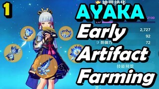 Preparing Early for Ayaka: Artifact Farming #1