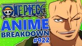 Zoro's ROAD TRIP! One Piece Episode 922 BREAKDOWN