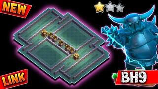 New BH9 2022 With Replay | New Best Builder Base 9 With Copy Link | Clash Of Clans