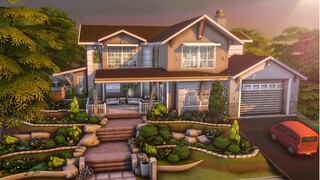 Dream Family Home (No CC) | Stop Motion Build | Sims 4