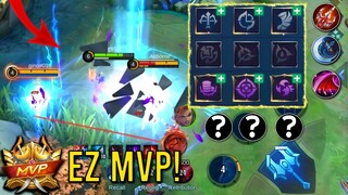 LING EASY MVP BEST BUILD AND EMBLEM FOR LING 2021 | 1 HIT EVERYTHING | LING TUTORIAL - MLBB