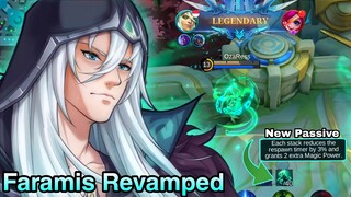 New Faramis Revamped Buff & New Passive Gameplay - Mobile Legends Bang Bang