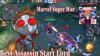 Start lord-Sát thủ đi rừng Start Lord- Marvel Super War-Gameplay -Android-IOS