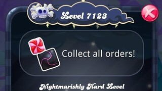 Candy Crush Saga Indonesia : Nightmarishly Hard Level #7123