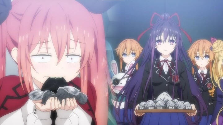 Tohka prepara ONIGIRI | Date A Live V Ep 2 デート・ア・ライブⅤ