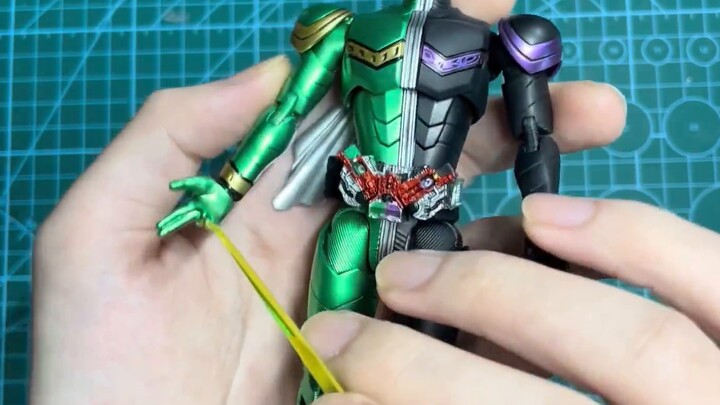 [Brush-painted Knight] Bandai FRS Kamen Rider W Gale Ace brush-painted coloring explanation