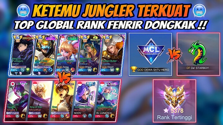 Ketemu Fenrir Dongkak Lagi !! Sang Jungler Terkuat🥶 FULL SQUAD GOD VS FULL SQUAD DE STARBOY !!