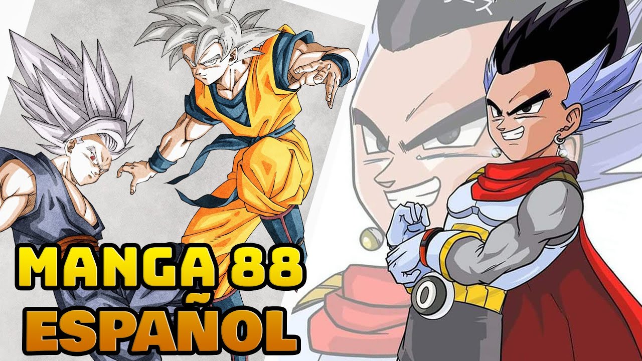 Dragon Ball Super MANGA 88 ESPAÑOL  GOTEN Y TRUNKS SUPER HÉROES X1 Y X2!  NUEVA SAGA 2023! - BiliBili