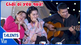 Trương Thế Vinh đàn hát sâu lắng tình cảm khiến Thúy Ngân ngượng ngùng | Ẩm Thực Kỳ Thú Mùa 2