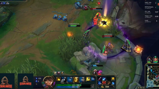 LOL Trận chiến nổ ra cực độ #LOL #LMHT#HIGHLIGHT