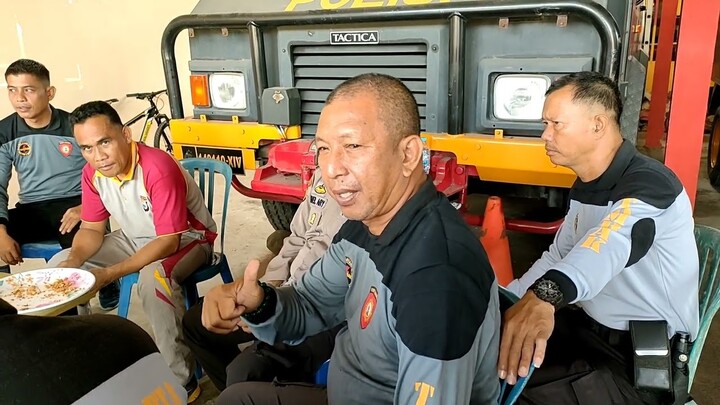 BERSAMA KOMANDAN KOMPI PASUKAN PARA TOMBAK BP  IPTU LASINRANG