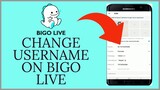 How To Change Name on Bigo Live Account? Change Username on Bigo Live App