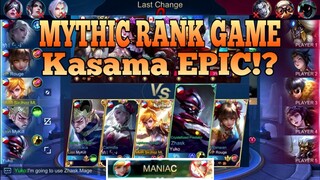 What Happen in Match Making? Epic, Legend and Mythic at the same rank game? | MLBB